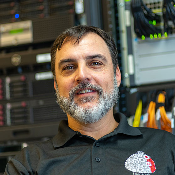 Close-up picture of Tad Connella